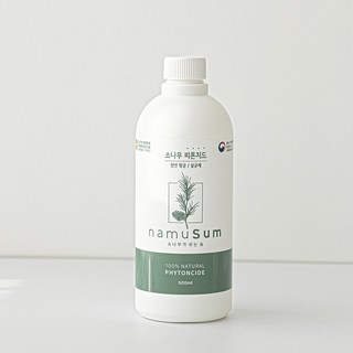 피톤치드 스프레이 리필 보충형 500ml 집안 방 화장실 냄새 제거 탈취제, 1개