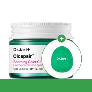 닥터자르트 톤업크림 시카페어 수딩 컬러 코렉팅 트리트먼트 15ml +핑거퍼프, 닥터자르트 톤업크림 시카페어 수딩 컬러 코렉팅 트리트먼