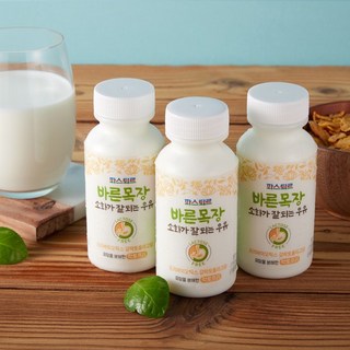 파스퇴르 바른목장 소화가 잘 되는 우유 180ml, 16개