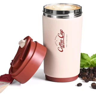 개인 맞춤형 스테인리스 보온 머그컵 이름 각인 새지 않음 성인용 크리스마스 선물 겨울 음료 용기, 01 15oz, 01 design B