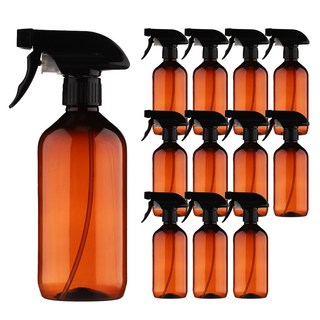 건스프레이 블랙캡 브라운 500ml 12개 플라스틱 공병 소분병 여행 화장품용기