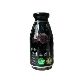 田野市 有機黑木耳露 微糖飲品 290mlx20入/箱 嚴選台灣黑木耳 幫助消化順暢, 1個, 290ml