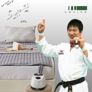올림픽 금메달 이원희 추천 라비노 워셔블 온수매트 침대용 1인용 싱글 캠핑 세탁, 퀸(1450x2000)