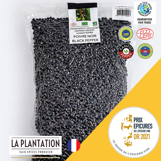 캄폿후추 블랙페퍼 캄보디아통후추 대용량 1Kg 라플랜테이션, 1개