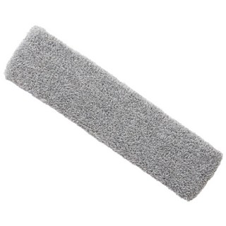 厚款吸汗運動髮帶 跑步網球通用頭巾, 灰色, 1個