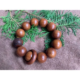 畫意坊 貔貅招財進寶跑環花梨木手珠 20mm 12顆佛珠手串 保平安男女飾品