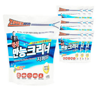 동성만능크리너 리필 (지퍼백) X/ 화장실 욕실 주방 사무기기 찌든때 청소물티슈 일회용걸레, 10개