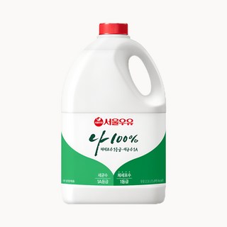 서울우유 나100% 우유, 2.3L, 2개