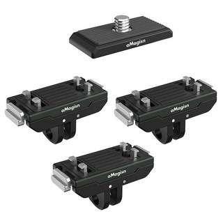 인스타360 퀵 릴리즈 플레이트 오즈모액션 스몰리그 스트랩, 1개, 상단 커버+베이스 3개