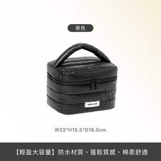 澎澎化妝包超輕 化妝包 旅行收納包 雲朵包 盥洗包 旅行化妝包 防水 手提 洗簌包