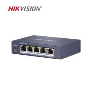 하이크비전 HIKVISION DS-3E0505HP-E 기가비트 POE 4포트 UP 1포트 POE 스위치허브, 1개