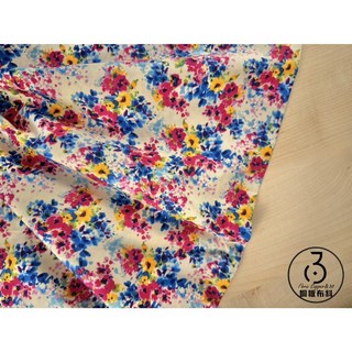 美國外貿布 小清新碎花棉布 DIY手作拼布布料 幅寬120cm, 1個