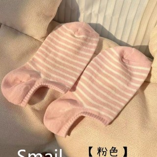 JIEFIEITI 彩色條紋船襪 薄款 彈性襪 台灣市場適用