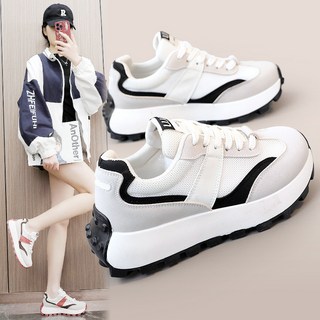 女鞋休閒鞋運動鞋-新款厚底增高透氣耐用運動鞋