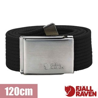 【Fjallraven 小狐狸】率性軍裝風帆布皮帶 1.5吋 無段式休閒腰帶 北極狐編織運動腰帶