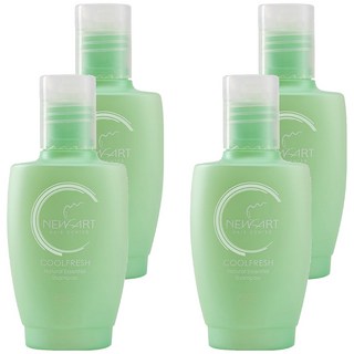 NEWART 新技 茶樹抗屑洗髮精 溫和清潔 放鬆心情, 65ml, 4瓶