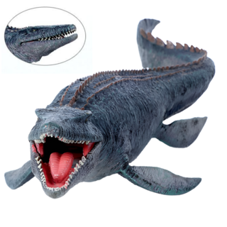 도다인몰 리얼한 대형 모사사우루스 공룡 피규어, 1개