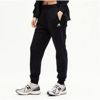 뉴발란스 UNI 에센셜 싱글메쉬 조거팬츠 NBMLE21033 블랙
