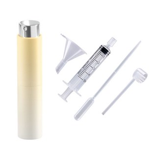 템모스 휴대용 롤링 그라데이션 향수 공병 10ml+소분도구4종, 1개, 옐로우