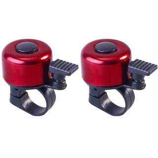 벨로샵 자전거 따릉이 벨, 2개, 레드