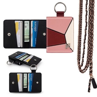 갤럭시 Z플립7FE 팬에디션 Z Flip7FE 케이스 SM-F761N 천연 소가죽 뉴랑떼즈 (콤타나비 콜라비) (태슬롱) 목걸이 줄 카드 지폐 양면 더블 똑딱이 지갑