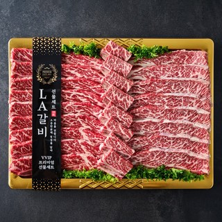 따봉프레시 6 7 8번 꽃갈비 LA갈비 지방손질 된 가정용 선물용, 4kg(가정용), 1개