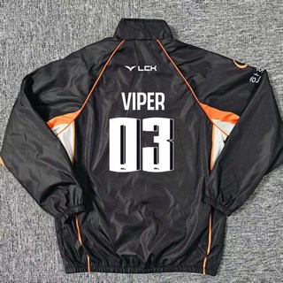 2025 한화 생명 제우스 바이퍼 피넛 hle 유니폼 바람막이 점퍼 재킷