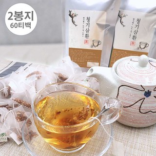 만성기침 기관지 천식잡는 청기삼환차 60티백, 1.2g, 2개, 30개입
