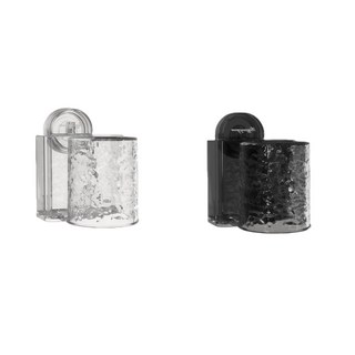 壁掛式輕奢水波紋牙刷收納架 - 情侶/電動牙刷適用, 1個, 超值特惠【透明色+透明灰】混色雨入