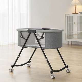 台灣出貨 嬰兒床 拼接床 搖籃床 寶寶床 多功能嬰兒床 可推拉嬰兒床 便攜嬰兒床 嬰兒搖搖床, 基礎款無配置