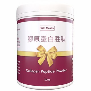 Vita Master 日本 BHN 魚膠原蛋白 500公克 1000da小分子量 2胜肽 3胜肽, 500g, 1個