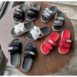 【鞋面寬度可調】台灣出貨! 簡約拼色運動風拖鞋．鞋底減震設計 好穿好走 魔鬼粘 寬度可調, 白色,45/46