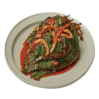 여수 나래식품 저염 깻잎김치 500g 국내산 생깻잎 무침, 1개