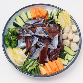 [억수로상회] 구룡포 덕장 과메기 야채세트, 1개, 15미+야채세트