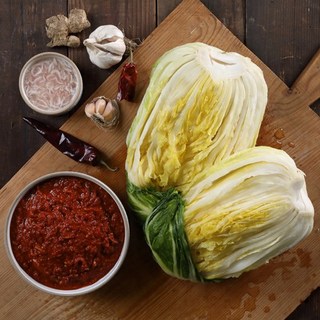 고려명가 김장모음 절임배추+김치양념(경상도식) 김장체험 김치밀키트, 1세트, 5kg