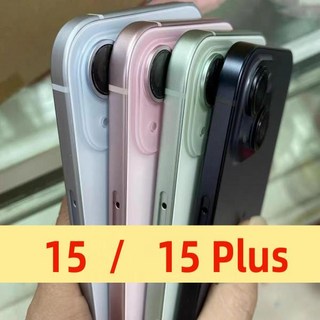 iPhone 15 Plus용 하우징 배터리 커버+중간 프레임 섀시+사이드 버튼 포함+SIM 트레이+도구 뒷면 링, 07 15Plus Green