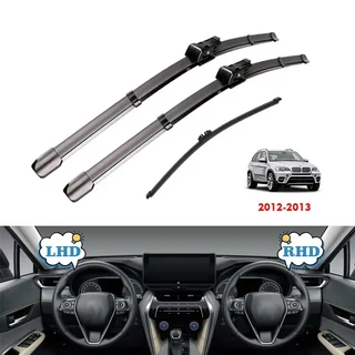 BMW X5 E70 20062013 용 전면 와이퍼 블레이드세트 앞 유리 윈드 스크린 24 "+ 20" "xDrive 35d 40d 자동차, 01 파란