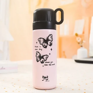휴대용 스테인리스 스틸 보온병 누출 방지 빨대 컵 500ml, 01 <50ml>, 01 3