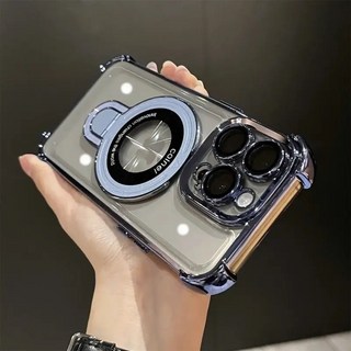 Magsafe 磁吸支架 防摔手機殼 iphone 11 12 13 mini 14 15 16 pro max se