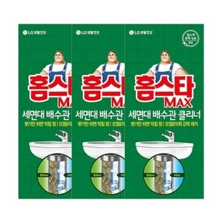 홈스타 맥스 세면대 배수관 클리너 230ML X 3개