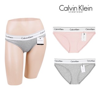 [정품] CK 여성 모던 코튼 F3787 로고 밴딩 팬티 F3787 택1