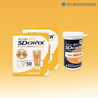 에스디 체크 골드2 혈당시험지, 50매, 2개
