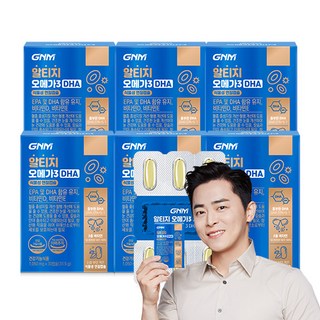 자연의품격 알티지 오메가3 DHA rTG 비타민D 영양제 31.5g, 30정, 6개