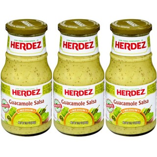 HERDEZ Avacommole 中辣莎莎醬, 3個, 445g