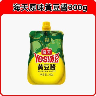 海天 原味黃豆醬 300g, 1個, 【原味】黃豆醬300g*1袋