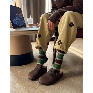 茉里 MOLLY 復古繡花牛仔哈倫褲 舒適百搭長褲 兩色可選