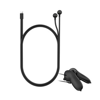 UMEEUTOO 메타퀘스트 프로 컨트롤러용 2in1 충전 케이블 동시 충전, 1개