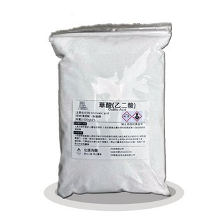 化煩為簡 99.5%草酸 除鐵鏽清潔劑 磁磚污垢/管路汙垢/陶瓷金屬清潔劑 去水痕, 1kg, 1個