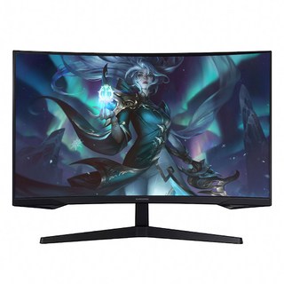 중고 삼성전자 오디세이 G5 C32G54T 16:9 광시야각 QHD 32인치 커브드 게이밍 모니터 HDMI 2.0 DP 지원, 80.01cm