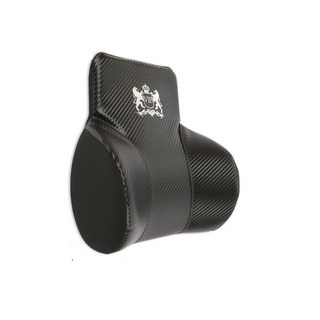 VIP 카본 메모리폼 목쿠션 버킷형, 1개, 블랙